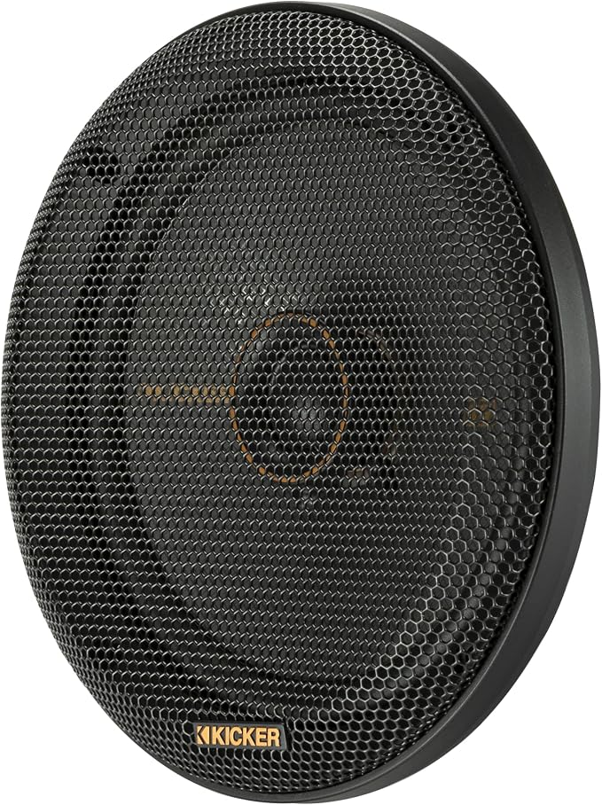 KICKER 51KSC6704 KS-Series 6.75" Coaxial Speakers with .75" tweeters, 4-Ohm, Pair