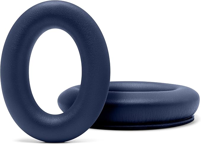 WC PadZ QC45 - Earpads for Bose QuietComfort 45 / QuietComfort Se/QuietComfort Wireless, Made by Wicked Cushions | Extra Thick Cushion | Premium Durable Stitching | Midnight Blue