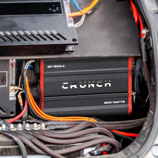 Crunch Ground Pounder GP-1500.4 1500 Watt 4 Channel Amplifier