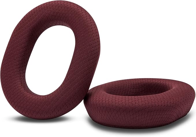 WC Freeze Blackshark V3 Pro – Cooling Gel Earpads Compatible with Razer BlackShark V3 Pro by Wicked Cushions | Enhanced Comfort, Cooling Gel Technology, Extra Thick | Red