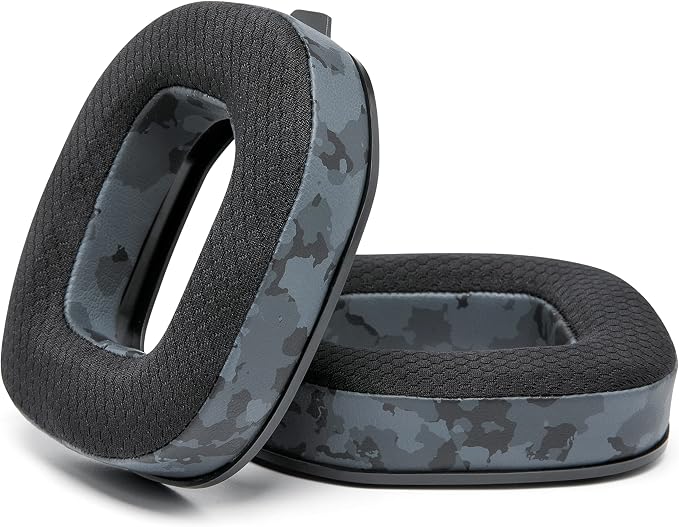 WC Freeze A50 - Cooling Gel Replacement Earpads for Astro A50 Gen 4, Gen 5 and A50X Only, Made by Wicked Cushions, Improved Durability, Thickness and Sound Isolation | Black Camo