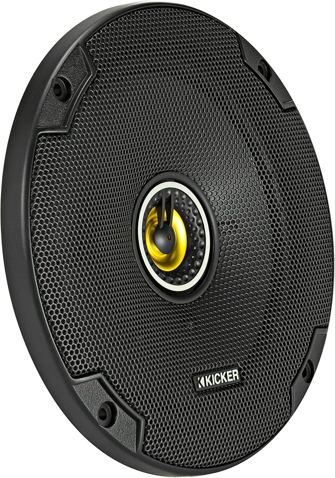 KICKER 46CSC674 CS-Series CSC67 6.75-Inch (165mm) Coaxial Speakers, 4-Ohm (Pair)
