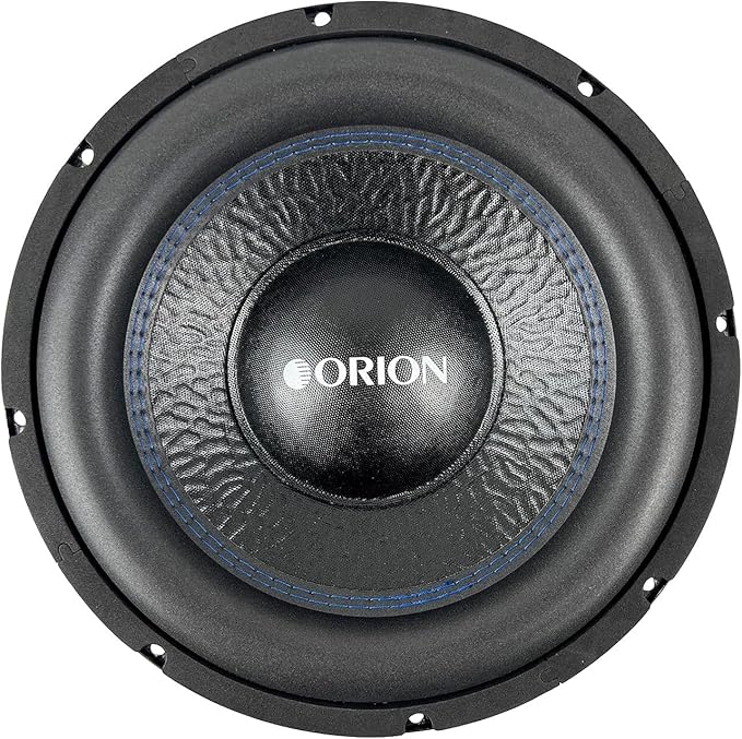 ORION CBW104S Cobalt Series 10” Car Subwoofer, 1200W Max, 300W RMS, Single 4 Ohm, 2” OFC Voice Coil, UV-Coated Cone, Foam Surround – Reliable Subwoofer for Car Audio Systems & Sub Boxes