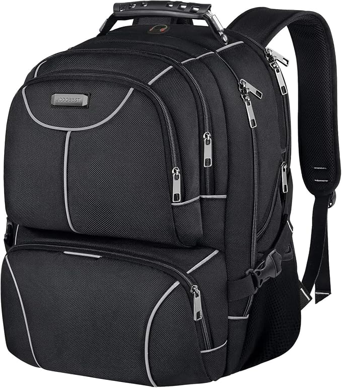 VECKUSON Lunch Bag Backpack, Insulated Cooler Lunch Box Backpack, Extra Large Travel Laptop Backpack TSA Friendly RFID Computer College bag for Women Men Fits 17.3 Inch Laptop