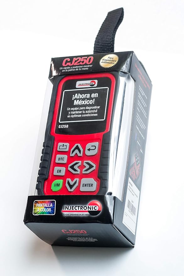 CJ250 by Injectronic, Automotive OBD2 Diagnostic Scantool, Enhanced Code Reader