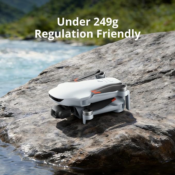 Potensic ATOM 3 Drones with Camera for Adults 4K 60fps, 8K Photo, 16KM Transmission, 1/1.3’’ CMOS, 3-Axis Gimbal, AI Track 2.0, Med-Tele Mode, QuickShots, Under 249g, 40-Min Flight, Standard Kit