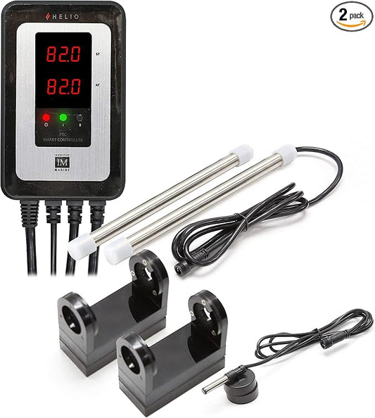 Innovative Marine Helio PTC Smart Reef Aquarium Heater (400 Watt - [2 x 200W])
