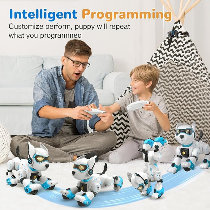 okk Robot Building Toys & Robot Dog for Kids