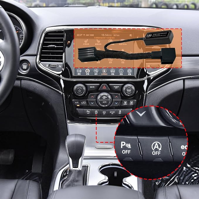 for 2018-2022 Jeep Grand Cherokee - Auto Start Stop Eliminator Easy-Install Autostop Eliminator - Compatible Jeep Grand Cherokee Accessories
