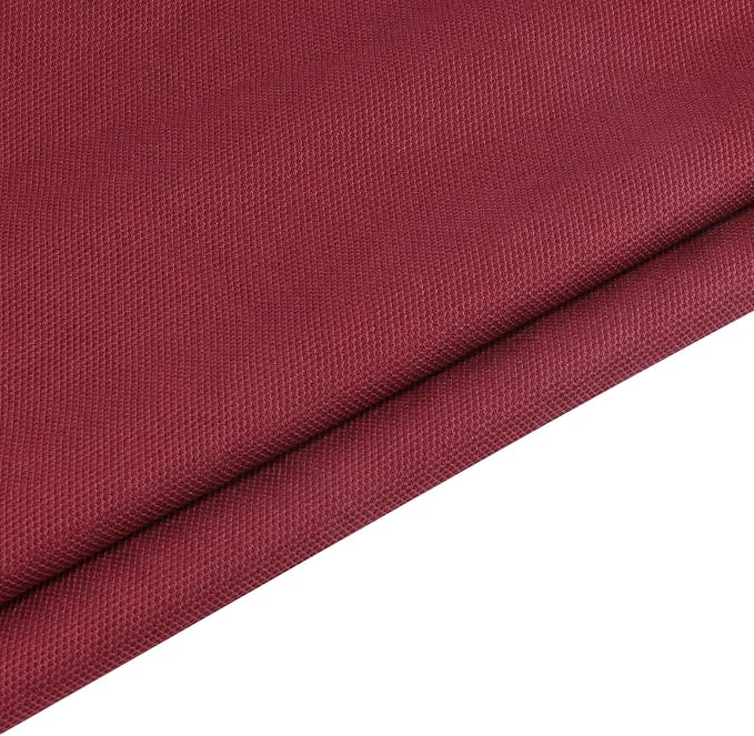 96" x 54" Speaker Grill Cloth, Stereo Grill Mesh Fabric Dustproof Replacement for Custom Cabinets Speaker Cloth Restoration Home Audio Decor Subwoofer Covers Burgundy