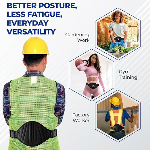 – Training Belt for Posture Awareness & Core Strength | Supports Core Engagement | Move, Lift & Live Stronger (XL)