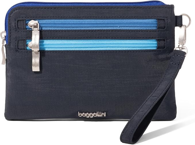 Baggallini Women's Rfid Currency Organizer Wristlet