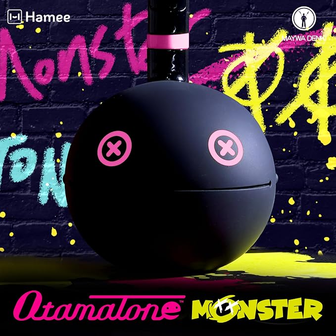 Otamatone Monster Electronic Portable Music Instrument / Synthesizer Toy from Japan by Maywa Denki (Officially Licensed) [English Instructions] - Pink