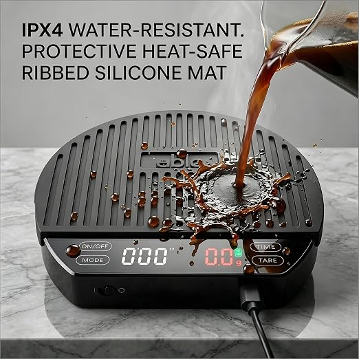 Able Smart Espresso Scale by Alliance Brew Gear - Digital, Dual Color, Quick Read Display - Durable, Waterproof Nano Coated Components - Designed by Specialty Coffee Professionals