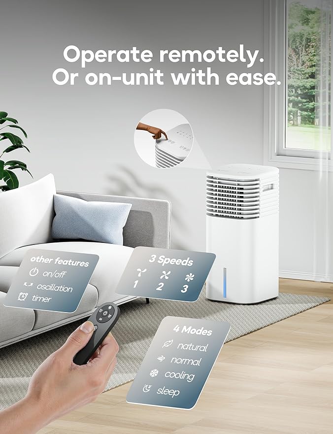 Evaporative Air Cooler F - 3 Three Ice Boxes