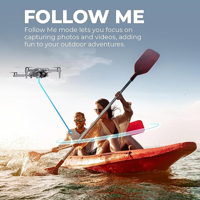 Contixo F21 Pro Drone with Dual Camera, 30 Min Flight Time With 2 Batteries, 4.3" Screen Remote, Obstacle Avoidance, Optical Flow Hover, 2.4GHz FPV, Altitude Hold, 3D Flip Drones For Adult Teenager