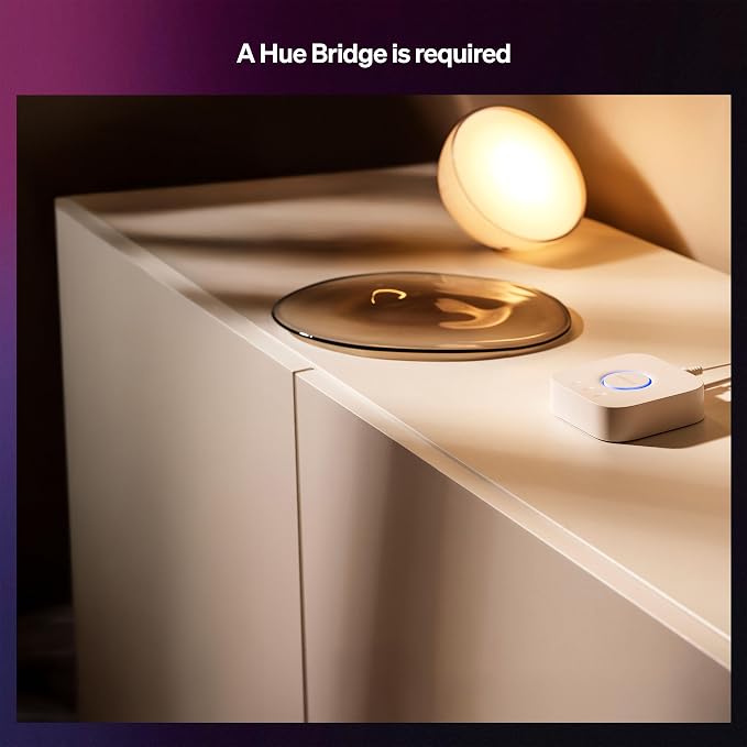 Philips Hue Secure Smart Contact Sensor, White - 2 Pack - Made for Indoor Doors and Windows - Requires Hue Bridge - Works with The Hue App