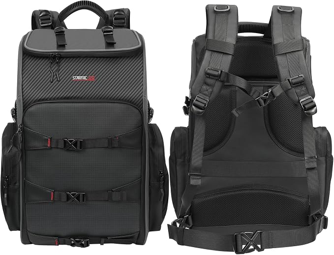 STARTRC Outdoor Backpack 40L for DJI Mavic 4 Pro/Air 3S/Avata 360/Mini 5 pro Drone and Accessories, can Accommodate 2-3 Drones or Cameras，One-piece DlY Partition Design