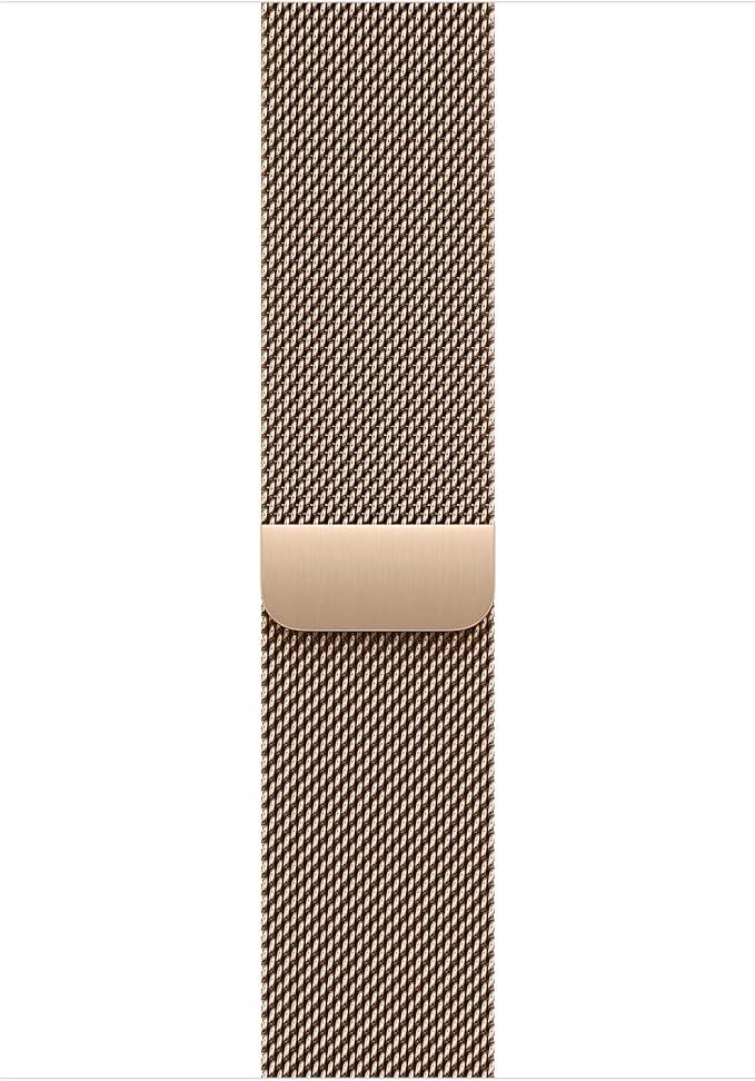Apple Watch Band - Milanese Loop - 46mm - Gold - M/L