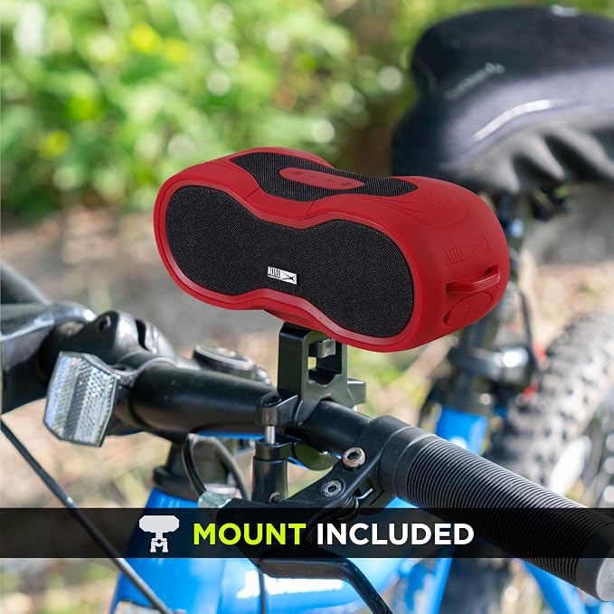 Altec Lansing - Portable Bluetooth Speaker, Waterproof IP67