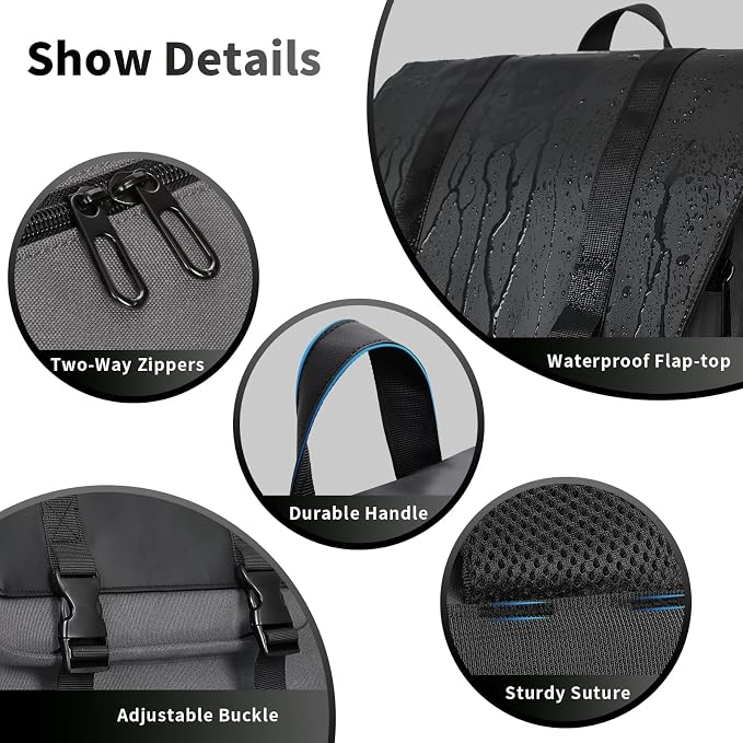 BERTASCHE Lunch Backpack, Laptop Backpack 15.6 inch w/Insulated Cooler Lunch box for Men Women, Vintage Work Backpack for College Business Commuter Travel