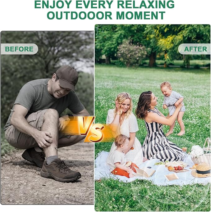 Mosquito Repellent Outdoor Patio, Natural Mosquito Repellant Indoor for Bedroom, Living Room, Patio, Camping, Garages, Safe for Kids and Pets (24 Packs)