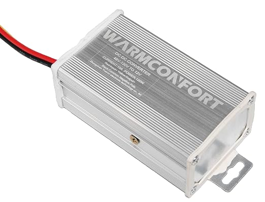 48V 72V 96V 120V to 12V 10A 120W Buck Converter DC to DC Converter Step Down Reducer Transformer for Golf CART(48V-120V to 12V 10A)