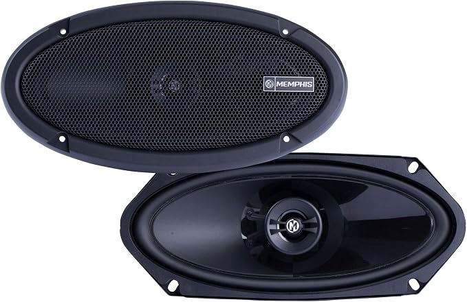 Memphis PRX410 Power Reference Series 4x10 2-Way Coaxial Speakers with Swivel Tweeters - Pair
