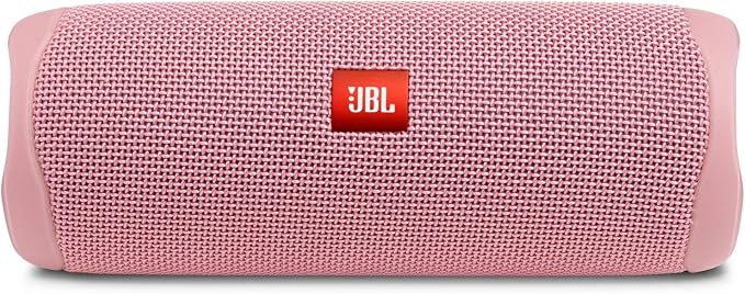 JBL FLIP 5 Waterproof Portable Bluetooth Speaker - Pink (Renewed)