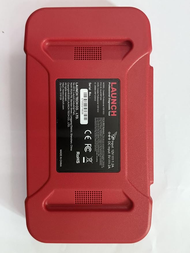 LAUNCH OBD2 Scanner CRP123I V2.0, 2026 Lifetime Update Scan Tool,Muilti System with 7 Resets Oil/SAS Calibration/Brake/BMS/D.P.F/ABS Bleeding/Throttle Reset, Auto Vin, Battery Test,FCA SGW
