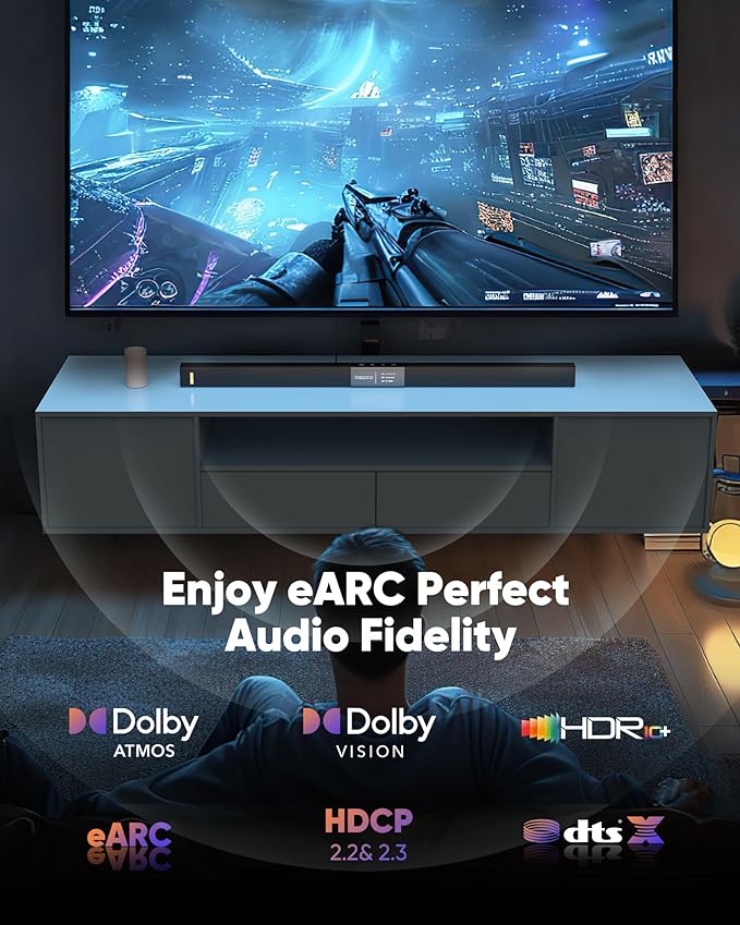 Snowkids 8K HDMI 2.1 Cable 20 ft, Non-Slip Nylon Braided, 48Gbps Ultra High-Speed HDMI Cables Cord, 10K 8K@60Hz, 4K@120Hz Compatible for TV/PS-5/X-box/Projector/Sound System & More