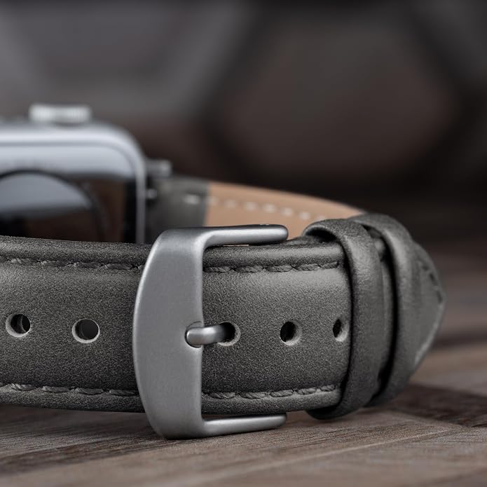 Archer Watch Straps - Top Grain Leather Watch Bands for Apple Watch