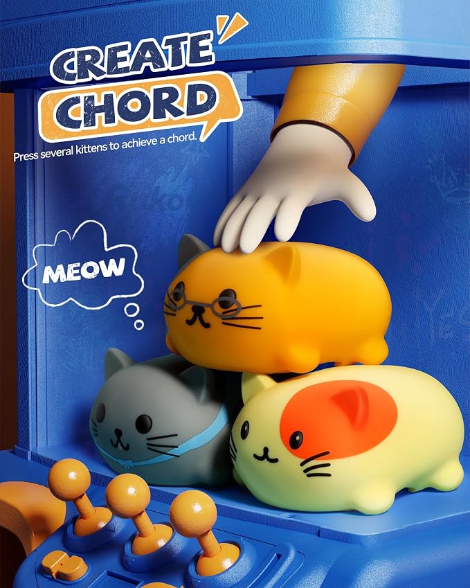 Ruko 1701 Musical Cats Piano Keyboards and 1088 Gold Smart Robot for Kids