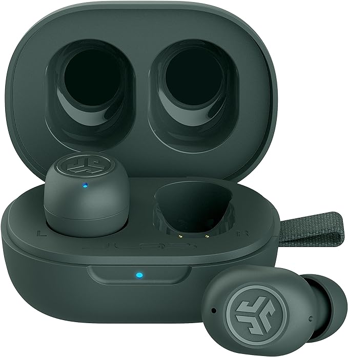 JLab JBuds Mini, True Wireless Earbuds, Bluetooth Multipoint, IP55 Sweat Resistant, Be Aware Audio, Sage