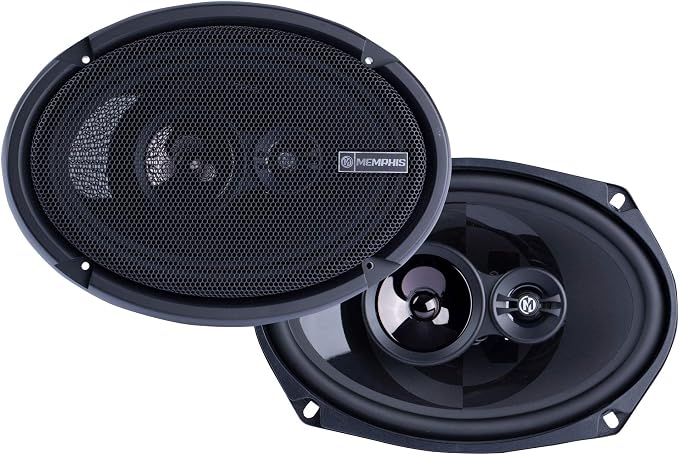 Memphis PRX6903 Power Reference Series 6x9 3-Way Coaxial Speakers with Swivel Tweeters - Pair