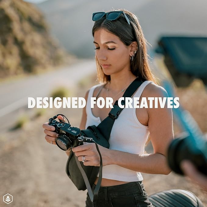 Evergreen Leather Camera Strap – Split Ring, 28" or 38" Compatible with Fuji Sony Nikon Leica Canon