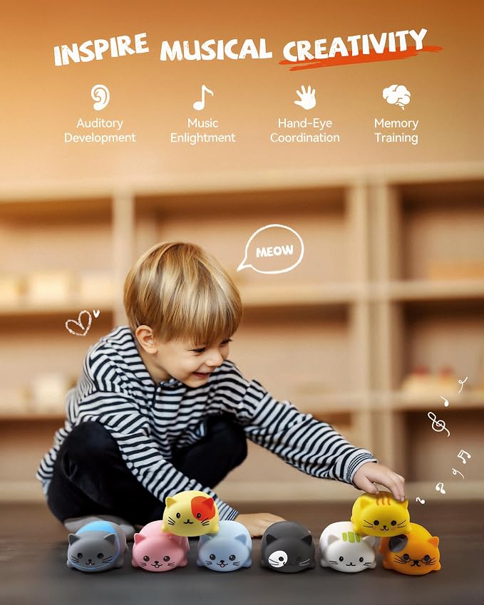 Ruko 1701 Musical Cats Piano Keyboards and 1088 Smart Robots for Kids