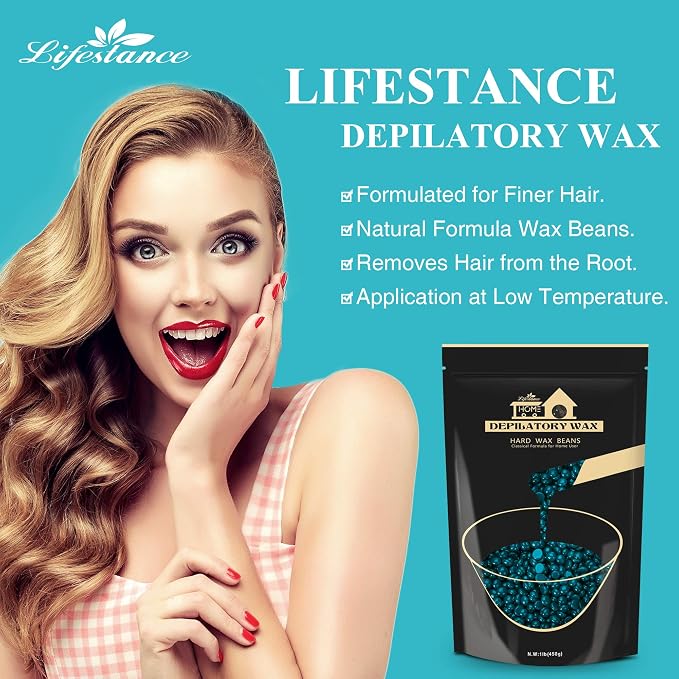 Lifestance Conical Silicone Wax Warmer Liner + 1LB Jasmine Wax