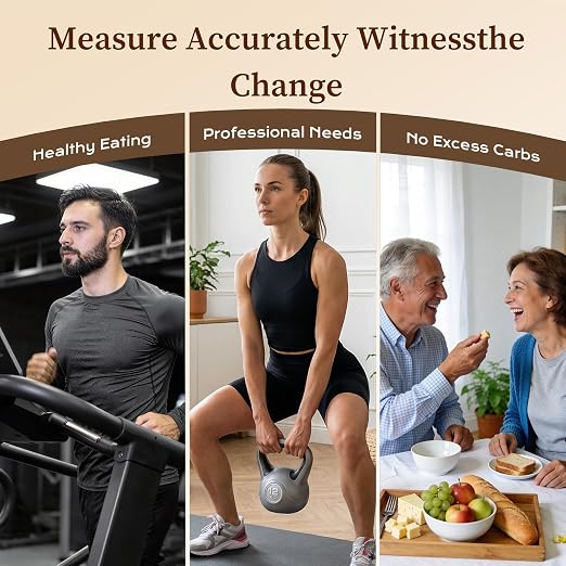 Smart Food Scale with Nutritional Calculator, Bluetooth APP Digital Nutrition with 30 Nutrients, Calorie & Macro Tracking, Personal Goals, Food Preload, Barcode Scan 11lb for Meal Prep, Weight Loss