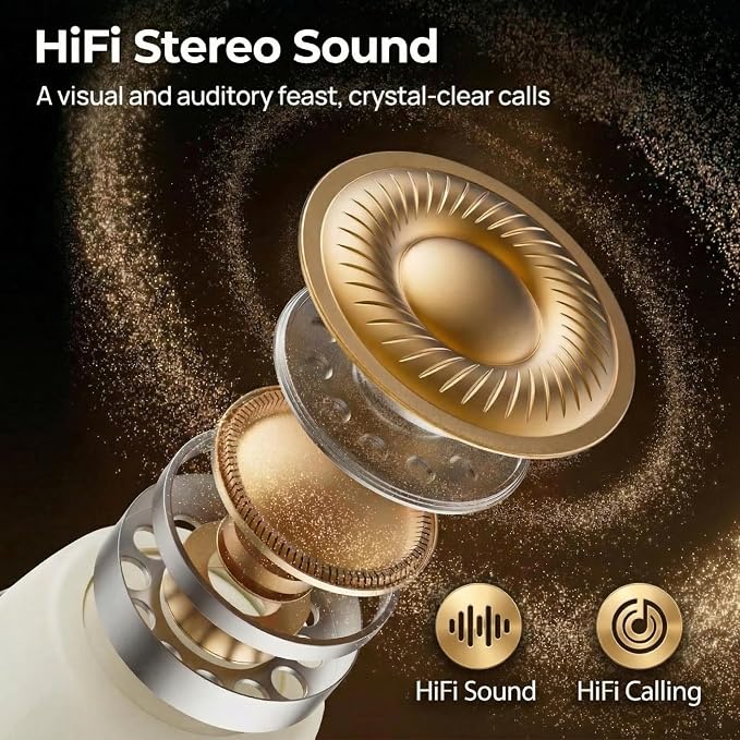 Sleep Earbuds, Invisible Mini Wireless Earbuds for Small Ear Canals, Ergonomic Bluetooth Earbuds with Premium Sound and One-Step Auto Pairing