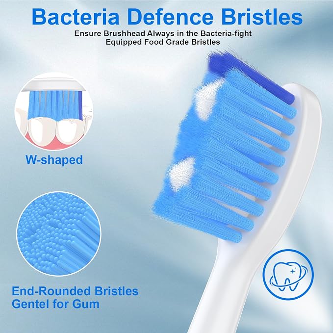 Sonic Electric Toothbrush for Adults and Teens,5+Years Battery Life, 48,800, Quiet Operation, Rechargeable,Genuine Waterproof, Operated Powered Tooth Brush,RelieveToothHealthProblems