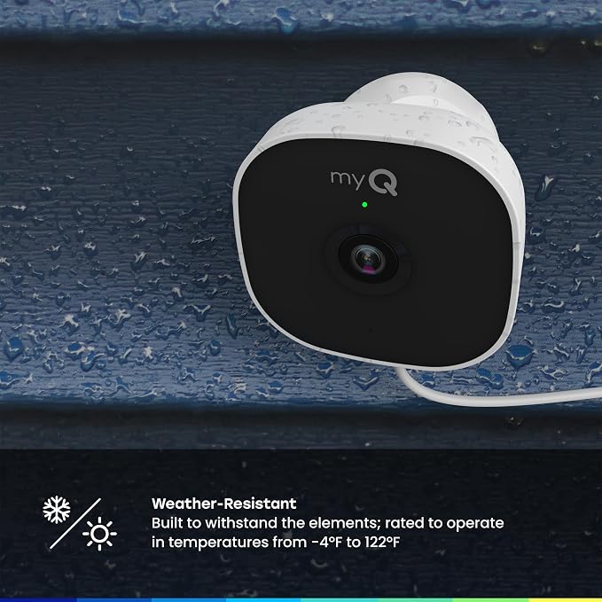 Chamberlain myQ Smart Outdoor Wired Camera