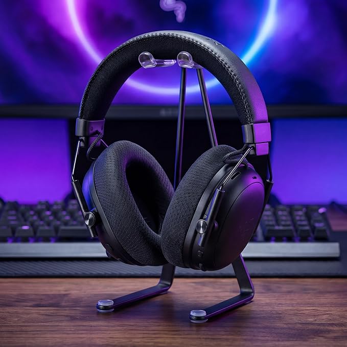 WC Freeze Blackshark V3 Pro – Cooling Gel Earpads Compatible with Razer BlackShark V3 Pro by Wicked Cushions | Enhanced Comfort, Cooling Gel Technology, Extra Thick | Black