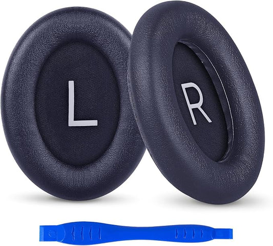 Replacement Ear Pads Cushions for Bose QuietComfort (QC) 45 35 35ii SE & New QuietComfort(Deep Bass) Headphones, Softer Earpads for QC45 QC35 (ii) QC-SE & New QC (Model 884367)