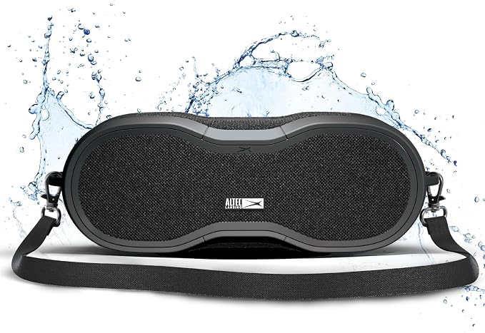 Altec Lansing - Portable Bluetooth Speaker, Waterproof IP67