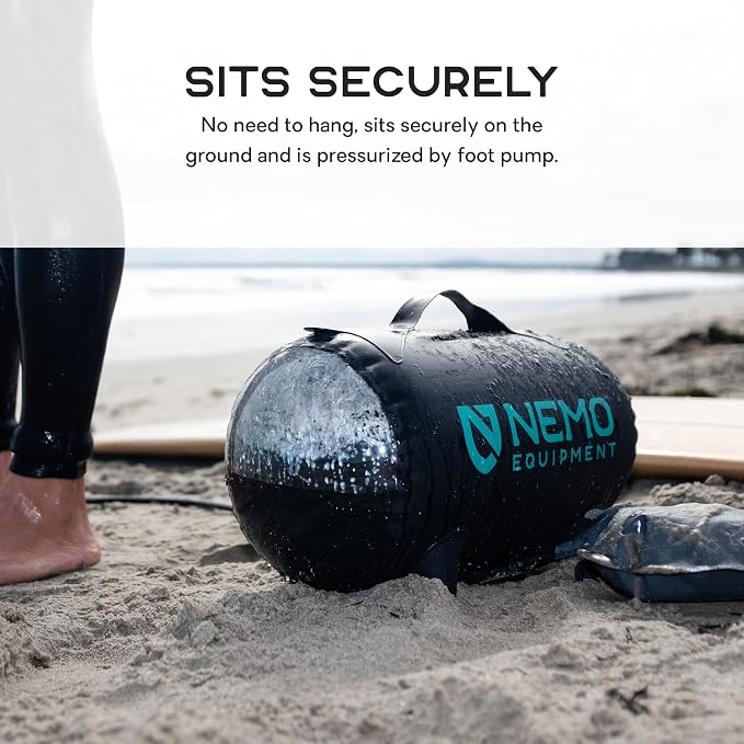Nemo Equipment Helio Portable Pressure Camp Shower