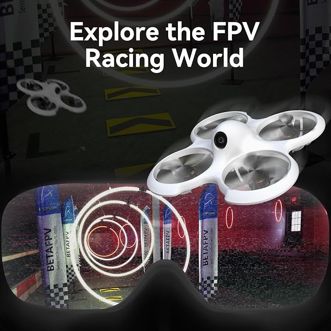 BETAFPV Cetus Pro Brushless Drone with Altitude Hold Self-Protection Emergency Landing Function Turtle Mode 3 Flight Modes Compatible for FPV Beginner Starters Train Player-to-Pilot