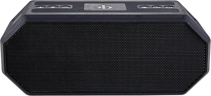 Altec Lansing - HydraBlast Wireless Portable Bluetooth Speaker, IP67 Waterproof for Parties, USB C Rechargeable Outdoor Speakers with Built in Phone Charger and LED Lights, 20 Hour Playtime