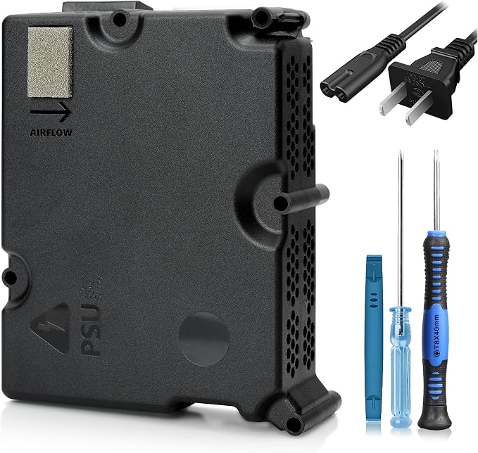 Replacement Internal Power Supply AC Adapter Brick for Xbox Series S (XSS),with Power Cord