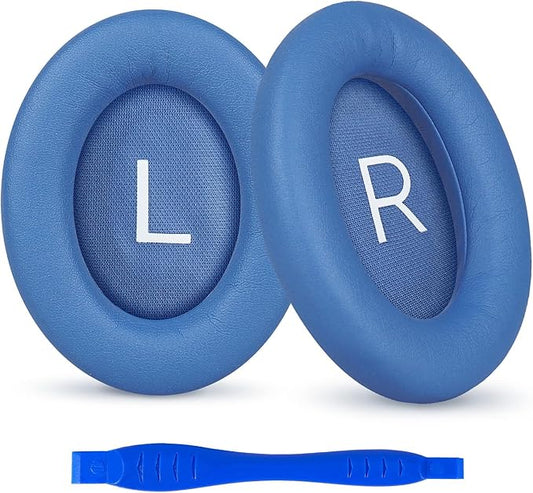 Replacement Ear Pads Cushions for Bose QuietComfort (QC) 45 35 35ii SE & New QuietComfort(Deep Bass) Headphones, Softer Earpads for QC45 QC35 (ii) QC-SE & New QC (Model 884367)